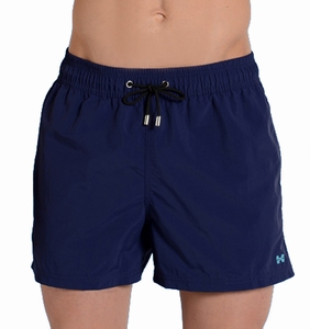 Hom sale marine beach boxer, wijde zwemboxer in marine  M