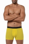 Hom sale Smart Microfiber hippe boxer briefs yellow geel M