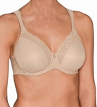 Felina Comfort, SALE beugelbh met kantje, sand F95 95F cup