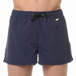 HOM sale beach shorts marina blue wijde zwemshort blue M L