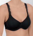 Felina Rhapsody voorgevormde stevige spacer bh zwart F&G