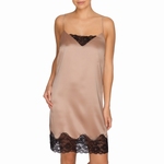 Prima Donna By Night zijden jurkje zonder cups, cream black