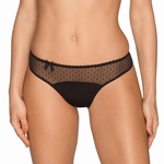 Prima Donna Divine bijpassende string met kant, zwart