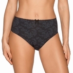 Prima Donna Divine bijpassende tailleslip kantprint, zwart
