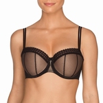Twist by Prima Donna, I Want You black balconnet cup F,G,H 