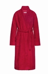 Cyell zachte badjas terry velours scarlet lekker warm