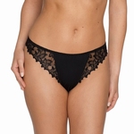 Prima Donna, Deauville, bijpassende string met kant, zwart