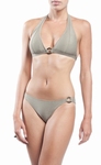 Sedna, Tanaraque voorgevormde halter bikini in taupe snake