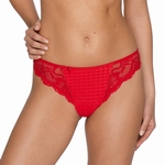 Madison, Prima Donna, string met kant in scarlet