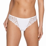 Prima Donna Deauville, bijpassende string in puur wit
