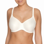 Prima Donna Satin luxe gladde t-shirt bh, niet voorg. ivoor