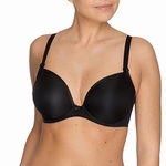 Prima Donna Satin niet voorgevormde decollete bh, zwart E&F