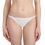Marie Jo Avero Lingerie, smalle bloemetjesslip in ivoor