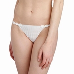 Marie Jo Avero lingerie, bijpassende smalle string, ivoor