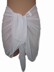 Reyberg pareo wave medium wit met strikflappen