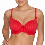 Madison, Prima Donna, voorgevormde gladde bh, rood c,d
