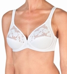 Felina Swiss broderie, stevige klassieke bh, wit B/E