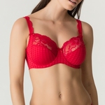Madison, Prima Donna, stevige beugelbh in scarlet, cup CDE